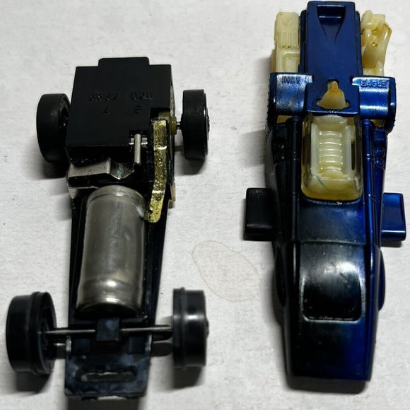 Boxed / Cased HOT WHEELS REDLINE ERA SIZZLERS 1970 BLUE INDY EAGLE Motorev Sound - Picture 5 of 9